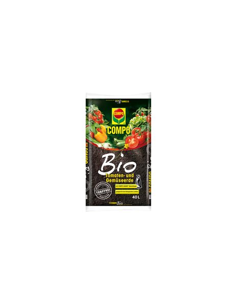 Φυτόχωμα βιολογικό "Compo" για ντομάτες & λαχανικά | 40 lt